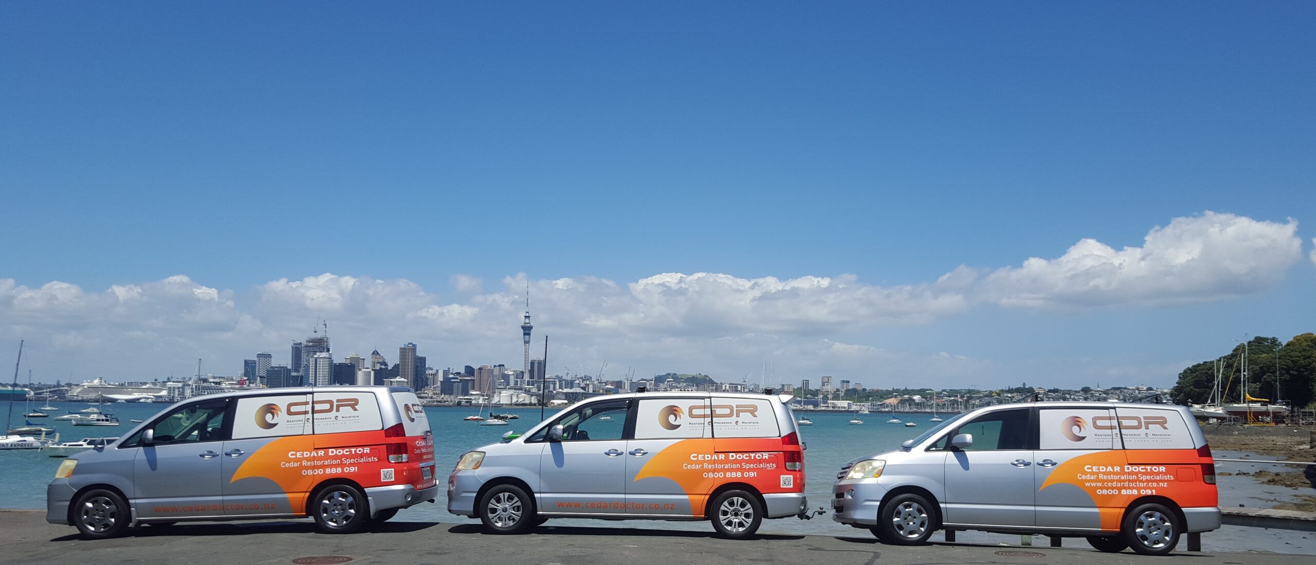 Cedar DR Vans under Harbour Bridge 1